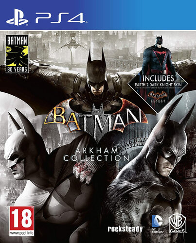 Περισσότερες πληροφορίες για "Warner Bros Batman Arkham Trilogy (PlayStation 4)"