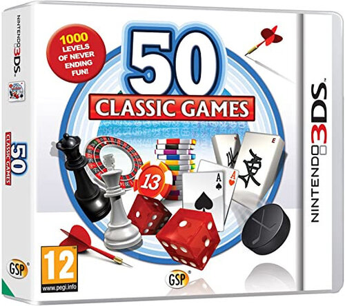 Περισσότερες πληροφορίες για "Maximum Games 50 Classic (Nintendo 3DS)"