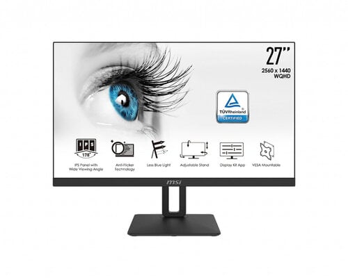 Περισσότερες πληροφορίες για "MSI Pro MP271QP (27")"