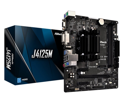 Περισσότερες πληροφορίες για "Asrock J4125M"