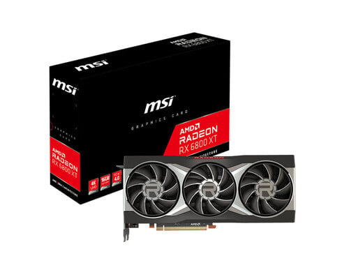 Περισσότερες πληροφορίες για "MSI Radeon RX 6800 XT 16G"