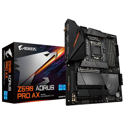 Περισσότερες πληροφορίες για "Gigabyte Z590 AORUS PRO AX"