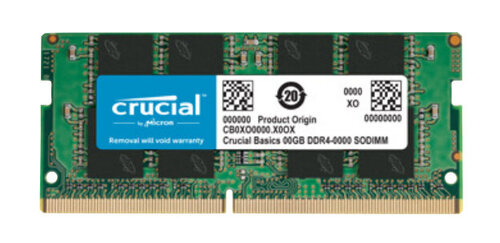 Περισσότερες πληροφορίες για "Crucial CB4GS2666 (4 GB/DDR4/2666MHz)"