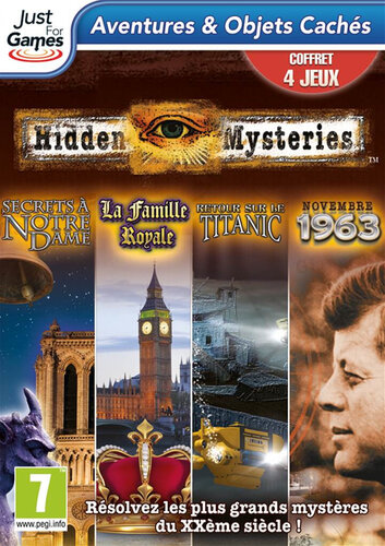 Περισσότερες πληροφορίες για "Just for Games Hidden Mysteries - 4 pack (PC)"