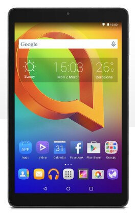 Περισσότερες πληροφορίες για "Alcatel One Touch A3 10.1" (16 GB/MT8127/1 GB/Android 5.0)"