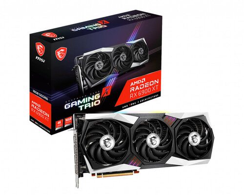 Περισσότερες πληροφορίες για "MSI RX 6900 XT GAMING X TRIO 16G"