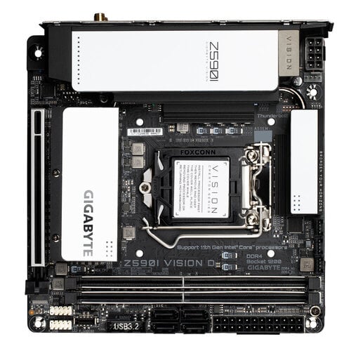 Περισσότερες πληροφορίες για "Gigabyte Z590I VISION D"