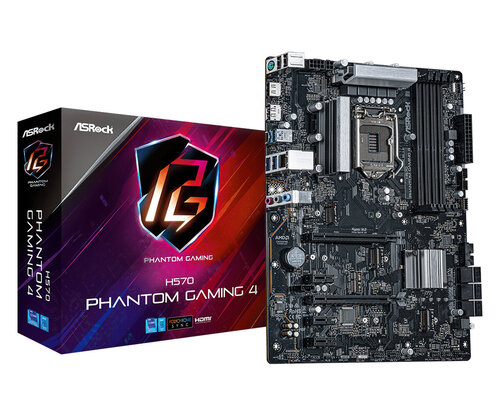 Περισσότερες πληροφορίες για "Asrock H570 Phantom Gaming 4"