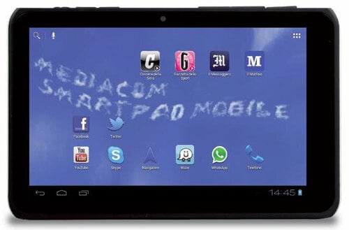 Περισσότερες πληροφορίες για "Mediacom SmartPad 7.0 Mobile 7" (3G/8 GB/Cortex-A9/1 GB/Android)"