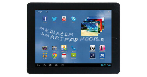 Περισσότερες πληροφορίες για "Mediacom SmartPad 950 S2 9.7" (3G/8 GB/Cortex-A9/1 GB/Android)"