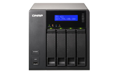 Περισσότερες πληροφορίες για "QNAP TS-421/KIT"