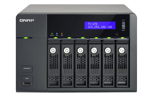 Περισσότερες πληροφορίες για "QNAP TS-670 3x1TB"