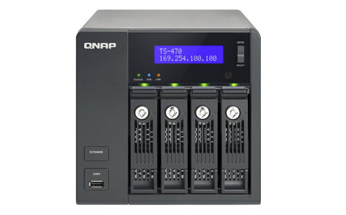 Περισσότερες πληροφορίες για "QNAP TS-470 10GbE 2x1TB"