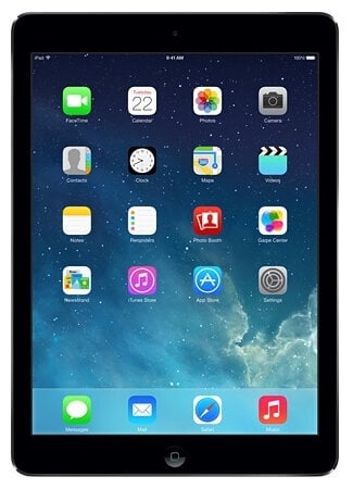 Περισσότερες πληροφορίες για "Apple iPad Air Wi-Fi 64GB 2013 9.7" (64 GB/A7/iOS)"