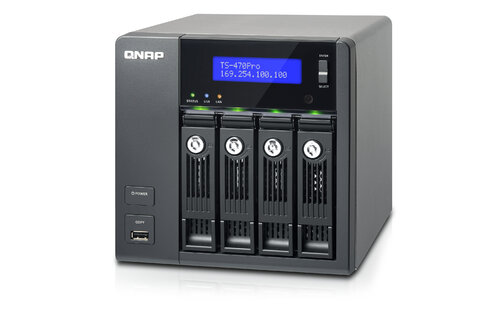 Περισσότερες πληροφορίες για "QNAP TS-470 Pro 4x2TB"