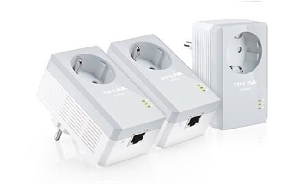 Περισσότερες πληροφορίες για "TP-LINK AV500+ Powerline 3-pack Kit with AC Pass"