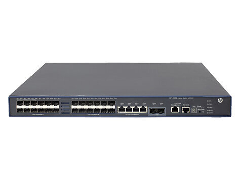 Περισσότερες πληροφορίες για "HP 5500-24G-SFP HI Switch w/2 Interface Slots"