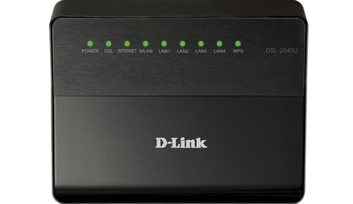Περισσότερες πληροφορίες για "D-Link DSL-2640U/RA/U1A"
