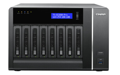 Περισσότερες πληροφορίες για "QNAP TS-EC880 Pro"