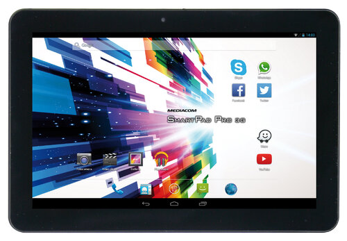 Περισσότερες πληροφορίες για "Mediacom SmartPad 10.1 HD Pro 10.1" (3G/8 GB/1 GB/Android)"