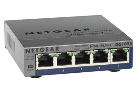 Περισσότερες πληροφορίες για "Netgear GS105PE"