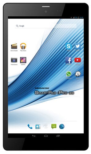 Περισσότερες πληροφορίες για "Mediacom SmartPad 8.0 HD iPro 810 8" (3G/16 GB/Z3735G/1 GB/Android)"