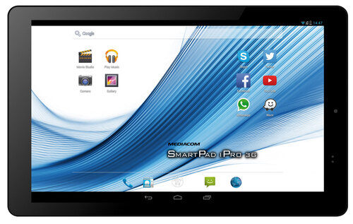 Περισσότερες πληροφορίες για "Mediacom SmartPad 10.1 HD 10.1" (3G/16 GB/Z3735G/2 GB/Android)"