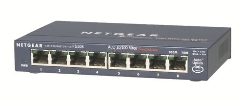 Περισσότερες πληροφορίες για "Netgear FS108"