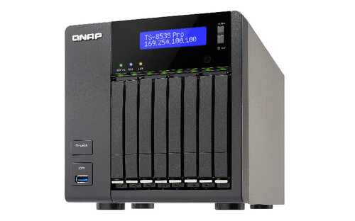 Περισσότερες πληροφορίες για "QNAP TS-853S PRO + 8X ST2000VN0001"