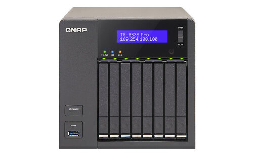Περισσότερες πληροφορίες για "QNAP TS-853S PRO + 8X ST6000VN0001"