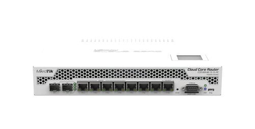 Περισσότερες πληροφορίες για "Mikrotik CCR1009-8G-1S-1S+PC"