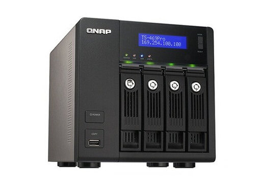 Περισσότερες πληροφορίες για "QNAP TS-469PRO-US"