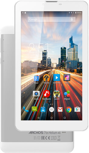 Περισσότερες πληροφορίες για "Archos Helium 70b 7" (4G/8 GB/MT8735M/1 GB/Android)"