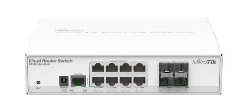 Περισσότερες πληροφορίες για "Mikrotik CRS112-8G-4S-IN"