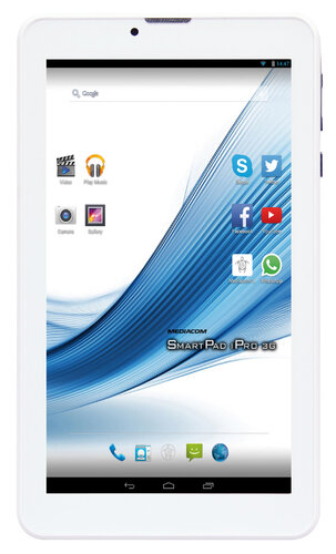 Περισσότερες πληροφορίες για "Mediacom SmartPad 7.0 iPro 3G 7" (3G/8 GB/x3-C3230RK/1 GB/Android)"