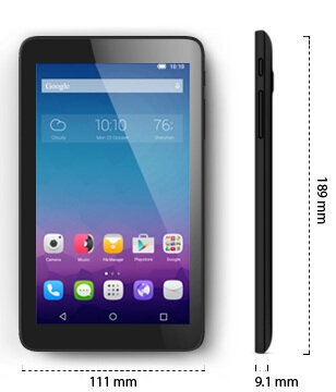 Περισσότερες πληροφορίες για "Alcatel One Touch PIXI 3 (7) WIFI 7" (4 GB/MT8127/0,5 GB/Android)"