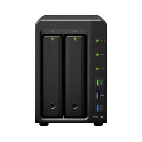 Περισσότερες πληροφορίες για "Synology DiskStation DS716+"