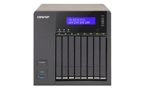 Περισσότερες πληροφορίες για "QNAP TS-853S-PRO"