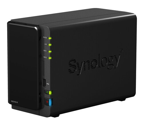 Περισσότερες πληροφορίες για "Synology DiskStation DS216+II"