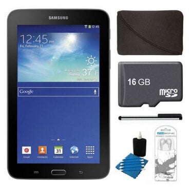 Περισσότερες πληροφορίες για "Samsung Galaxy Tab 3 Lite SM-T110 + 16GB Card Headphones Case Bundle 2016 7" (8 GB/1 GB/Android 4.2)"