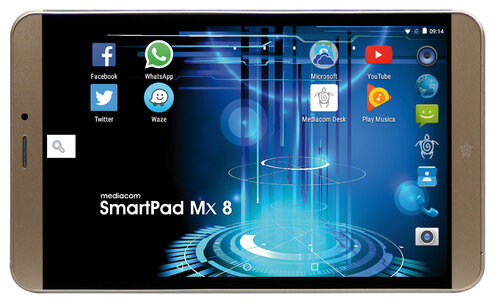 Περισσότερες πληροφορίες για "Mediacom SmartPad Mx 8 8" (4G/16 GB/MT8735B/1 GB/Android 6.0)"