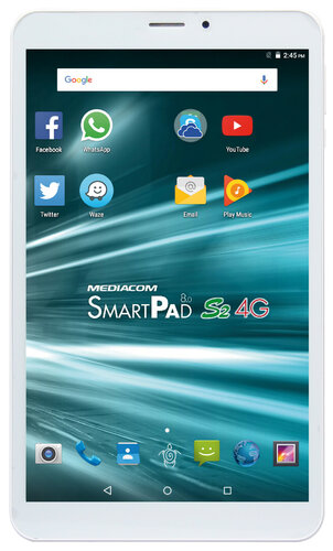 Περισσότερες πληροφορίες για "Mediacom SmartPad 8.0 S2 4G 8" (4G/16 GB/MT8735P/1 GB/Android 5.1)"