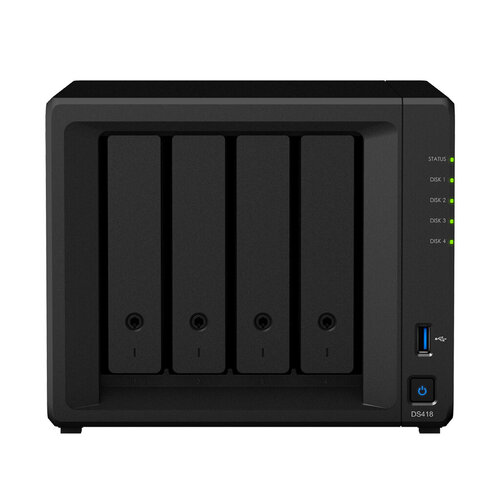 Περισσότερες πληροφορίες για "Synology DiskStation DS418"