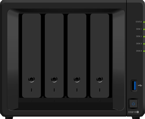 Περισσότερες πληροφορίες για "Synology DiskStation DS918+"