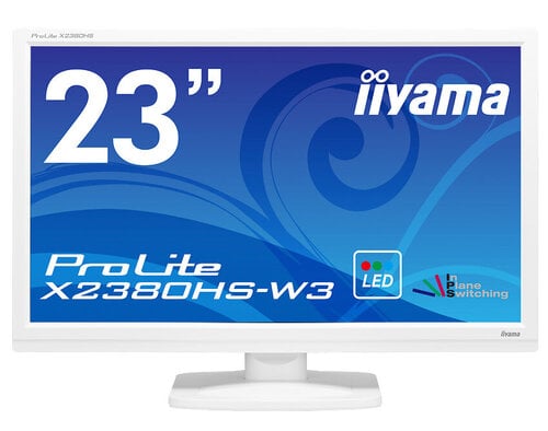 Περισσότερες πληροφορίες για "iiyama ProLite X2380HS-W3 (23"/Full HD)"