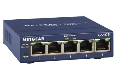 Περισσότερες πληροφορίες για "Netgear GS105"