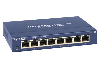 Περισσότερες πληροφορίες για "Netgear GS108"