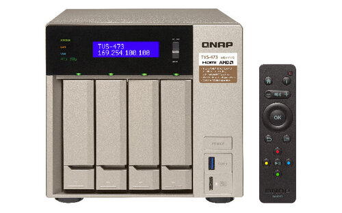 Περισσότερες πληροφορίες για "QNAP TVS-473-16G"