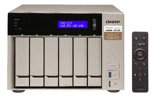 Περισσότερες πληροφορίες για "QNAP TVS-673-64G 6TB 6x1TB Seagate IronWolf 6 Bay NAS Desktop"