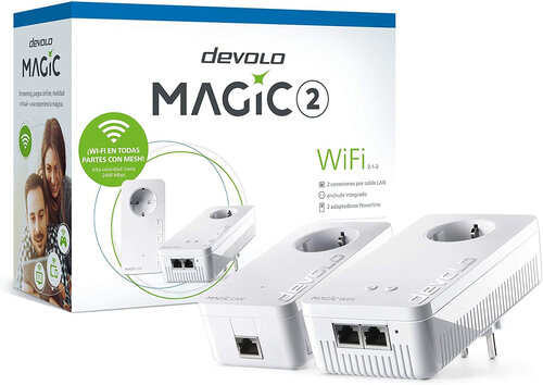 Περισσότερες πληροφορίες για "Devolo Magic 2 WiFi 2-1"